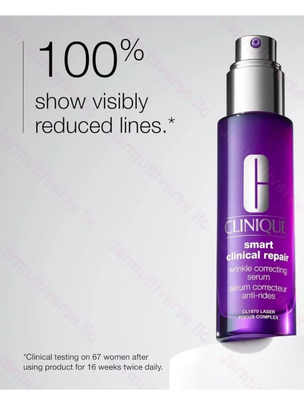 Clinique Smart Clinical Repair Serum 100ml 3.4oz Anti-Aging Face Serum New Box - Picture 3 of 5